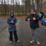 Resi und Tibor zufrieden und aufgewärmt im Ziel